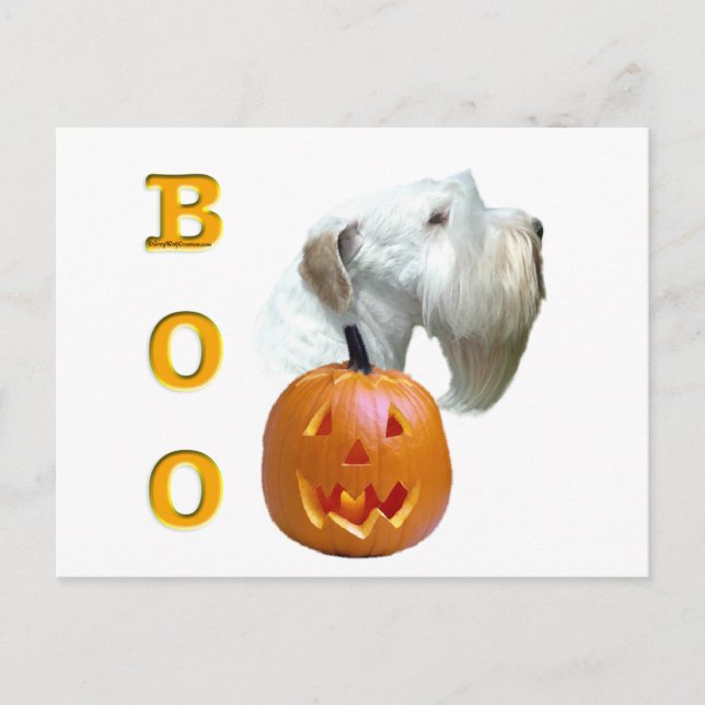 Sealyham Terrier Boo Postcard (Front)
