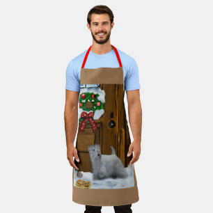 Sealyham Terrier Christmas Gifts Apron