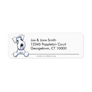 Sealyham Terrier Clean and Simple Return Address Label