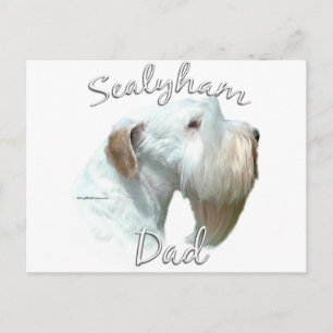 Sealyham Terrier Dad 2 Postcard