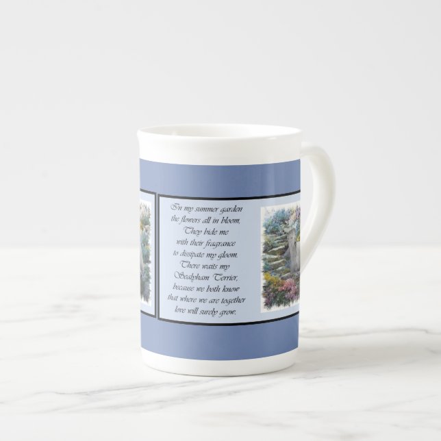 Sealyham Terrier Lovers Art Bone China Mug (Front Right)