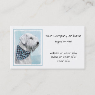 Sealyham Terrier Painting - Cute Original Dog Art Business Card
