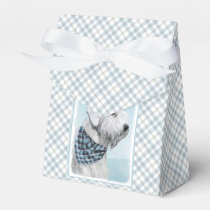 Sealyham Terrier Painting - Cute Original Dog Art Favour Box
