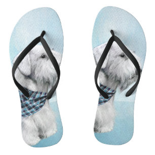 Sealyham Terrier Painting - Cute Original Dog Art Thongs