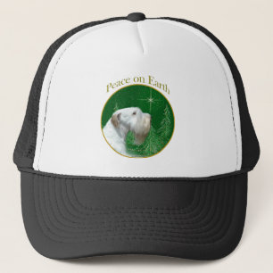 Sealyham Terrier Peace on Earth Trucker Hat