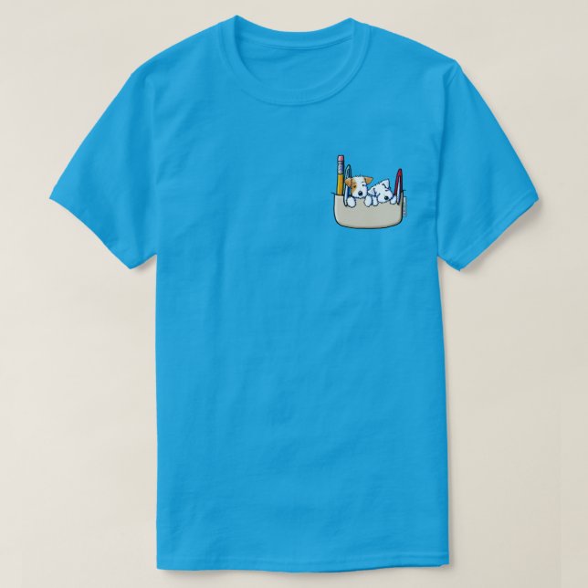 Sealyham Terrier Pocket Protector T-Shirt (Design Front)