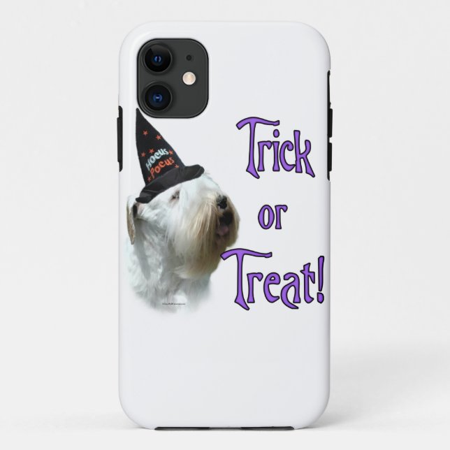 Sealyham Terrier Trick or Treat Case-Mate iPhone Case (Back)