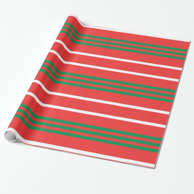 SEAM MATCHES: Christmas Wrapping Paper (Unrolled)