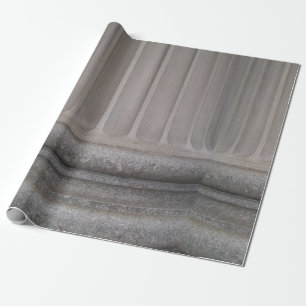 SEAM MATCHES: Marble Column Wrapping Paper