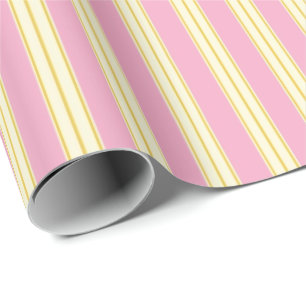 SEAM MATCHES: Valentine Wrapping Paper Striped