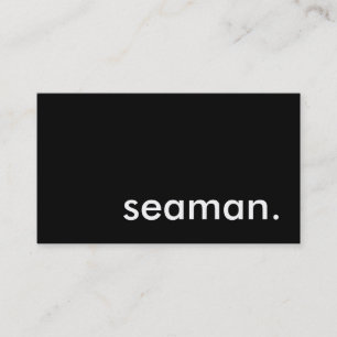 seaman. business card