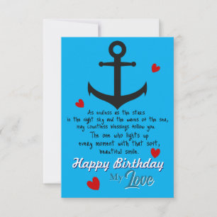 Seaman's Birthday Card