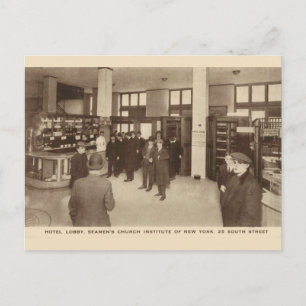 Seaman's Church Institute New York Postcard