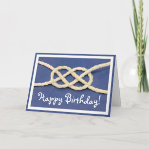 Seamen's Knot - Happy Birthday! Card