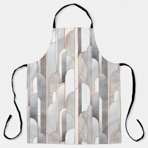 Seamless abstract art deco pattern with texture an apron