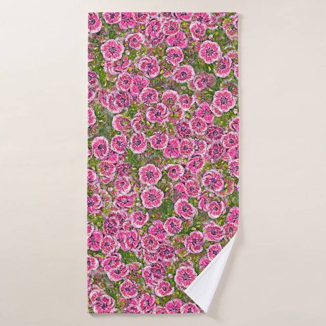 seamless abstract background. factory textile flow bath towel (Bath Towel)