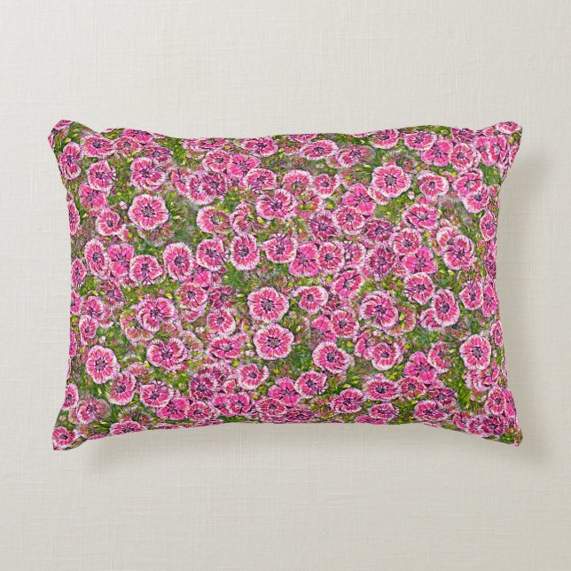 seamless abstract background. factory textile flow decorative cushion (Front)
