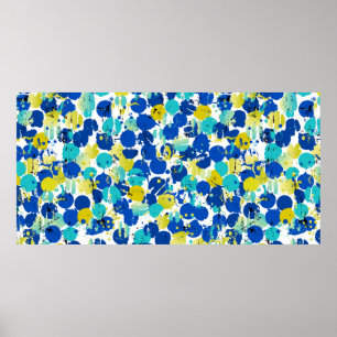 seamless abstract background pattern, with splashe poster
