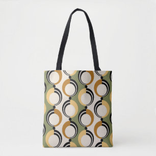 Seamless abstract chain pattern. Vintage design, f Tote Bag