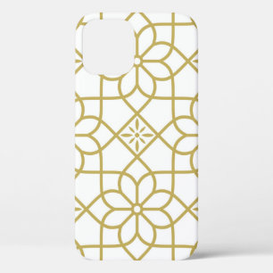 Seamless abstract floral pattern. Vintage backgrou iPhone 12 Case