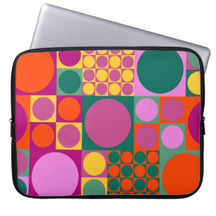 Seamless abstract geometric background pattern,  r laptop sleeve