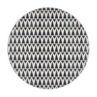 Seamless Abstract Geometric Modern Pattern Cutting Board