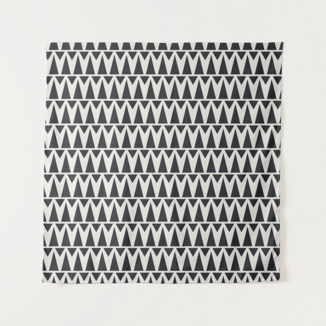 Seamless Abstract Geometric Modern Pattern Tapestry (Front)
