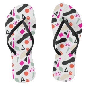 Seamless abstract modern circles fun dots geometri thongs