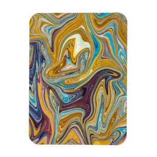 Seamless abstract pattern magnet