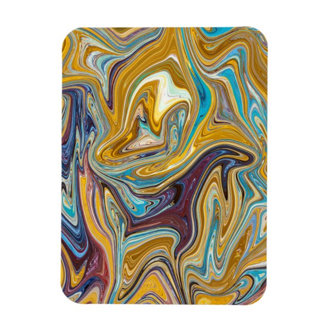 Seamless abstract pattern magnet (Vertical)