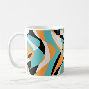 Seamless abstract waves pattern. Gorgeous seamless Coffee Mug