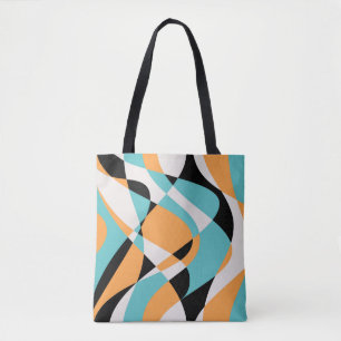 Seamless abstract waves pattern. Gorgeous seamless Tote Bag