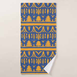 Seamless african pattern bath towel