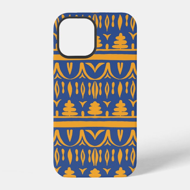 Seamless african pattern iPhone case (Back)