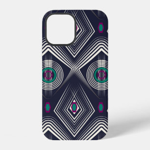 Seamless antique pattern ornament. Geometric styli iPhone 12 Case