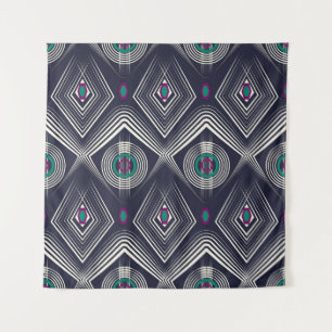 Seamless antique pattern ornament. Geometric styli Tapestry