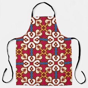 Seamless arabic pattern - based on ottoman traditi apron