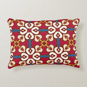 Seamless arabic pattern - based on ottoman traditi decorative cushion