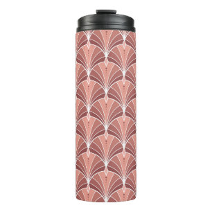 Seamless Art Deco Pattern. Vintage minimalistic ba Thermal Tumbler