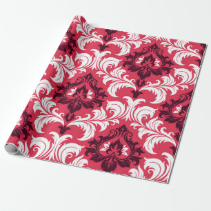 Seamless background from a floral ornament, Fashio Wrapping Paper