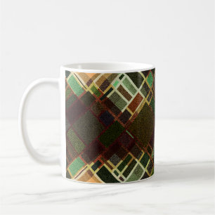 Seamless background pattern. Abstract retro diagon Coffee Mug