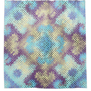 Seamless background pattern. Imitation of a textur Shower Curtain