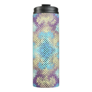 Seamless background pattern. Imitation of a textur Thermal Tumbler