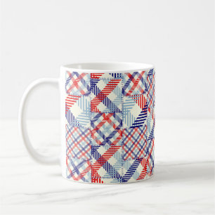 Seamless background pattern. Patchwork pattern of  Coffee Mug