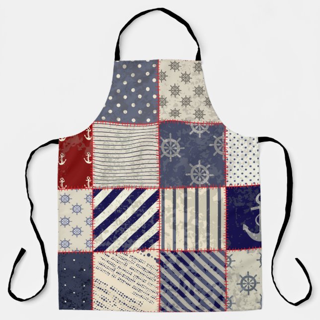 Seamless background pattern. Will tile endlessly.  Apron (Front)