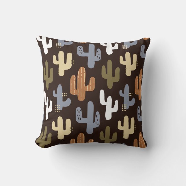 seamless background patterns in Scandinavian style Cushion (Front)