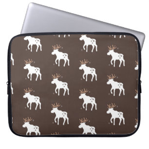 Seamless background patterns in Scandinavian style Laptop Sleeve