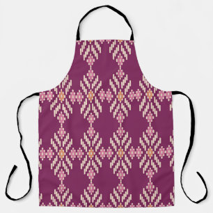 Seamless background southeast Asian retro aborigin Apron