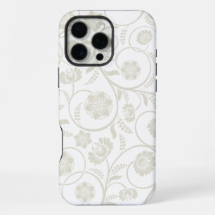 Seamless Background with Floral Patterns iPhone 16 Pro Max Case