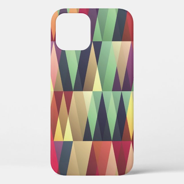 Seamless background with many trianglesstreet,art, Case-Mate iPhone case (Back)